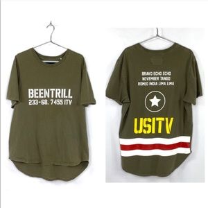 BeenTrill Military Style Shirt